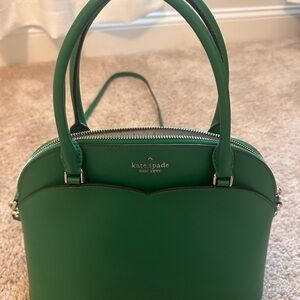 Kate Spade Green Payton Purse like new